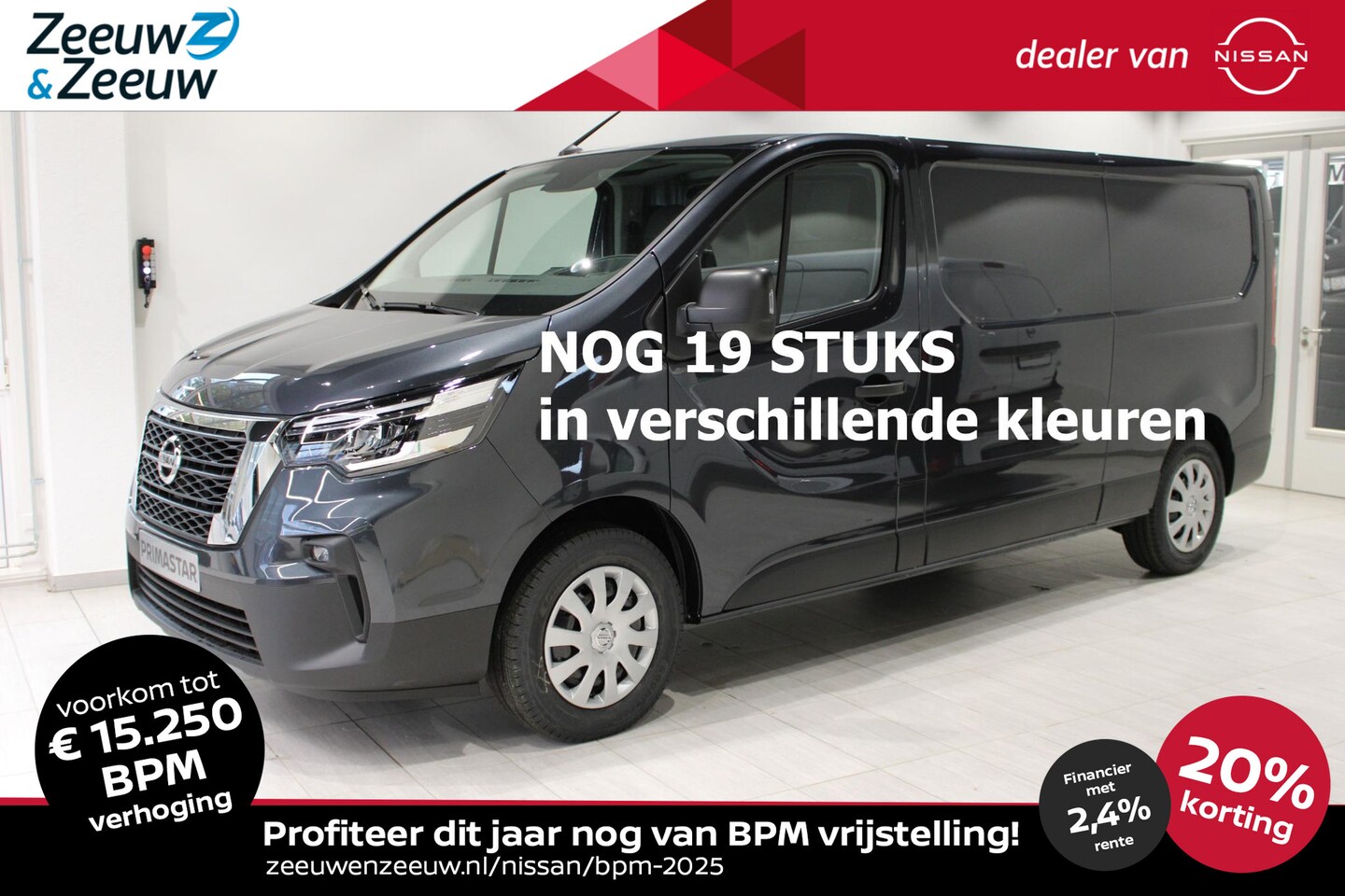 Nissan Primastar - 2.0 dCi L2H1 Acenta | 130pk |AIRCO | 5 JAAR GARANTIE/160.00KM |20% KORTING !!| - AutoWereld.nl