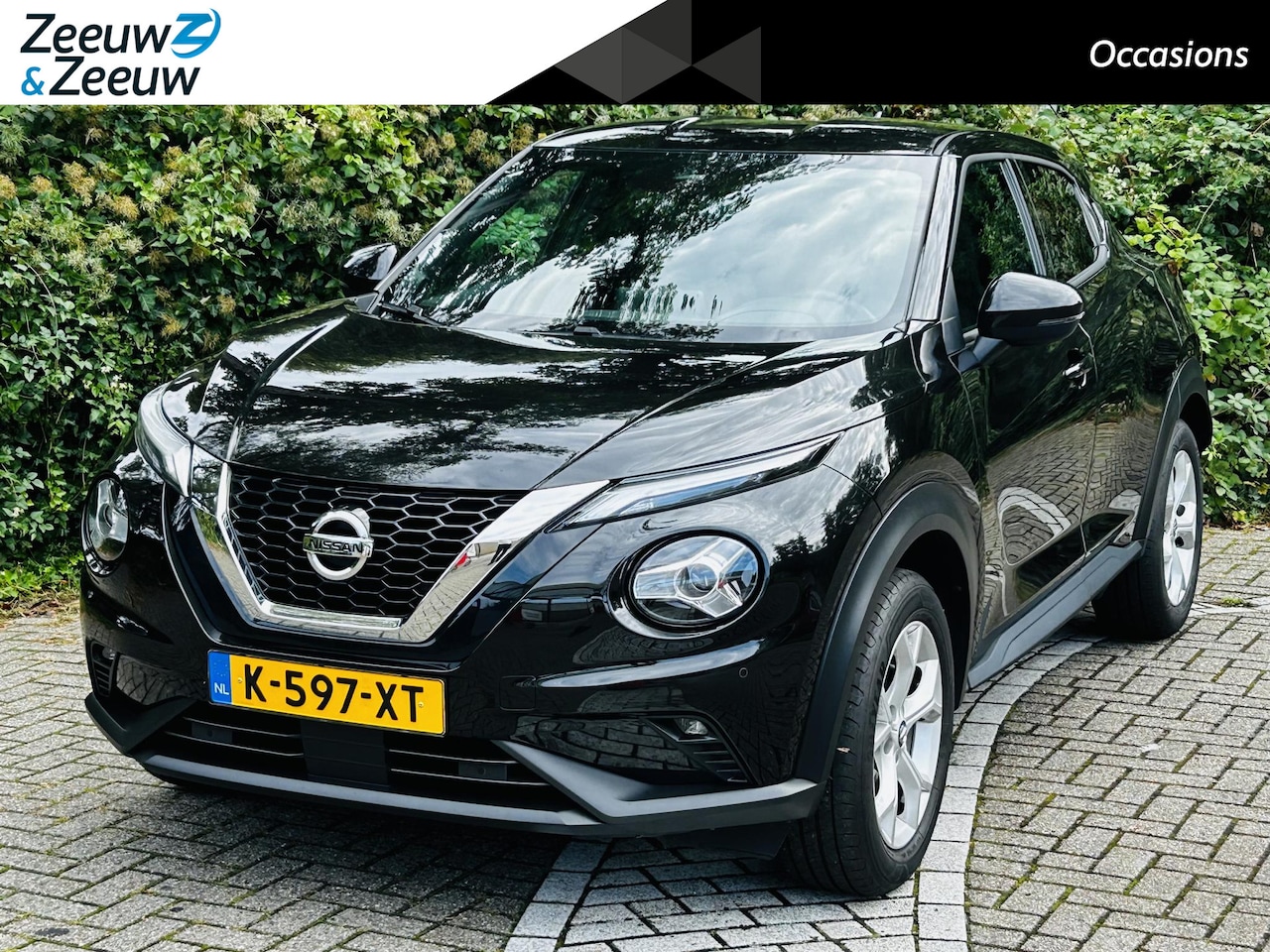 Nissan Juke - 1.0 DIG-T N-Connecta Apple Carplay/Android Auto , climate , cruise , lm velgen , tel , usb - AutoWereld.nl