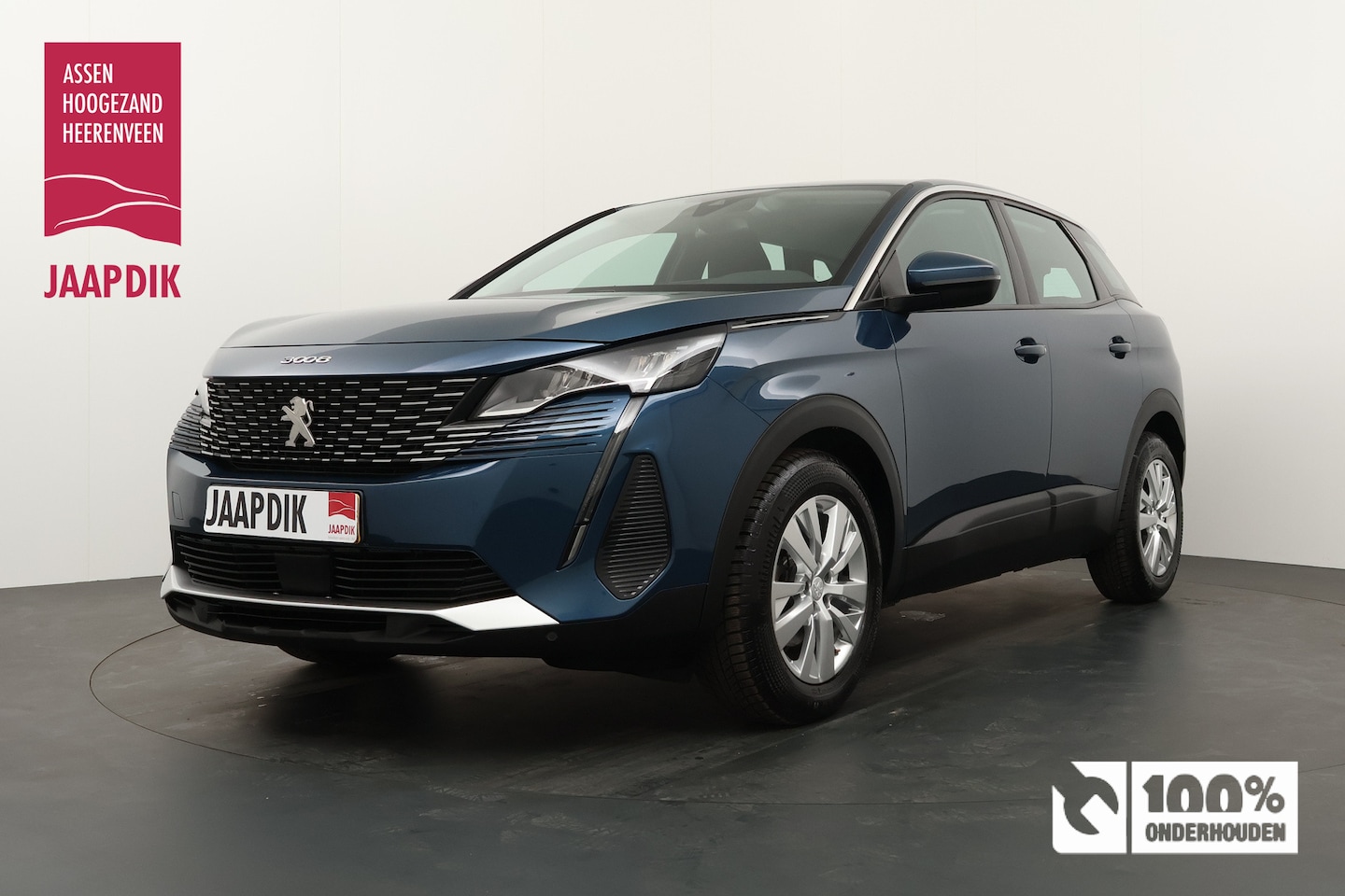 Peugeot 3008 - BWJ 2021 131 PK 1.2 PureTech Blue Lease Active TREKHAAK / CAMERA / APPLE CARPLAY / ANDROID - AutoWereld.nl