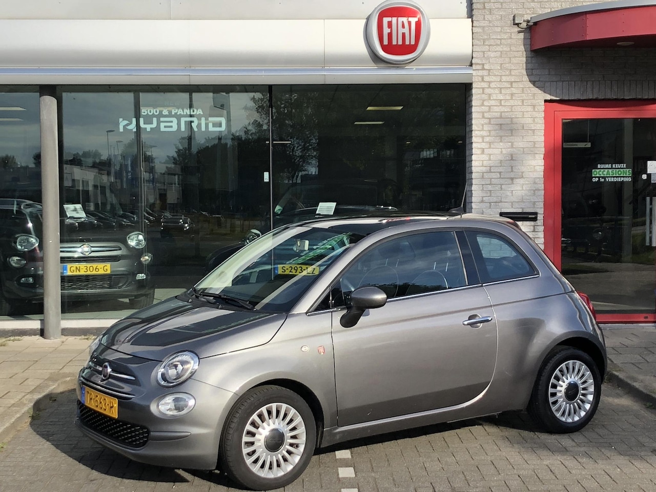 Fiat 500 - TwinAir Turbo 80 Lounge NAVI|CLIMATE|APPLE/ANDROID|PDC|15" - AutoWereld.nl