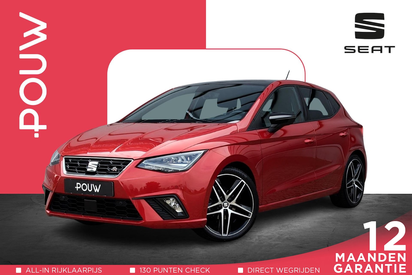 Seat Ibiza - 1.0 TSI 95pk FR Business Intense Camera | Beats audio | Panoramadak - AutoWereld.nl