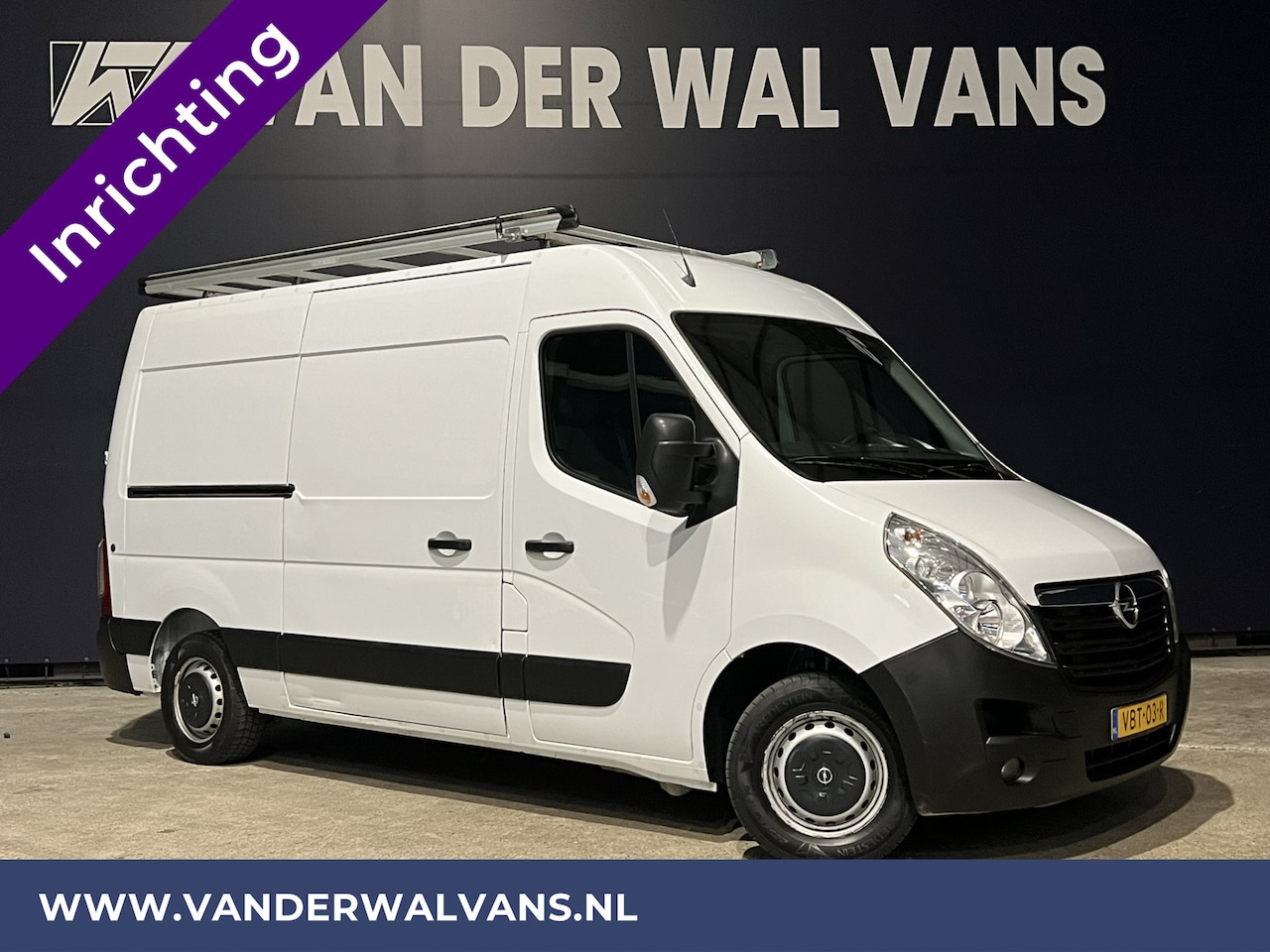 Opel Movano - 2.3 CDTI BiTurbo 146pk L2H2 inrichting Euro6 Airco | 2500kg Trekhaak | Imperiaal | Omvorme - AutoWereld.nl