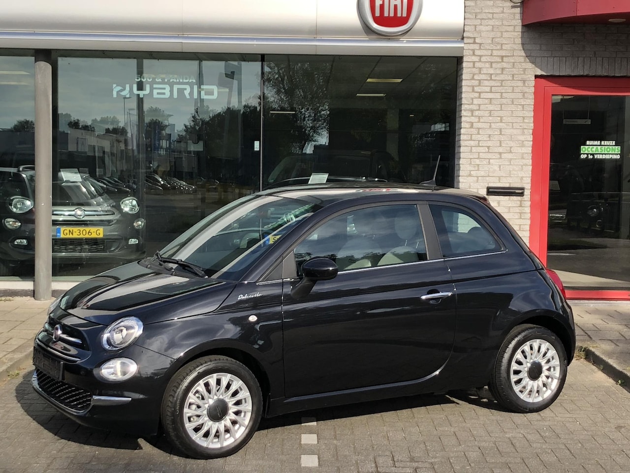 Fiat 500 - 1.0 Hybrid Dolcevita AIRCO|APPLE/ANDROID|15" - AutoWereld.nl