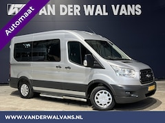 Ford Transit Kombi - 2.0 TDCI Automaat L2H2 9-Zits Personenbus Rolstoelvervoer Euro6 Airco | LED Cruisecontrol,