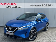 Nissan Qashqai - 1.3 MHEV Xtronic Tekna Navigatie, Panoramadak, 360 Camera, 18"Lm, Trekhaak, LED, Adaptive