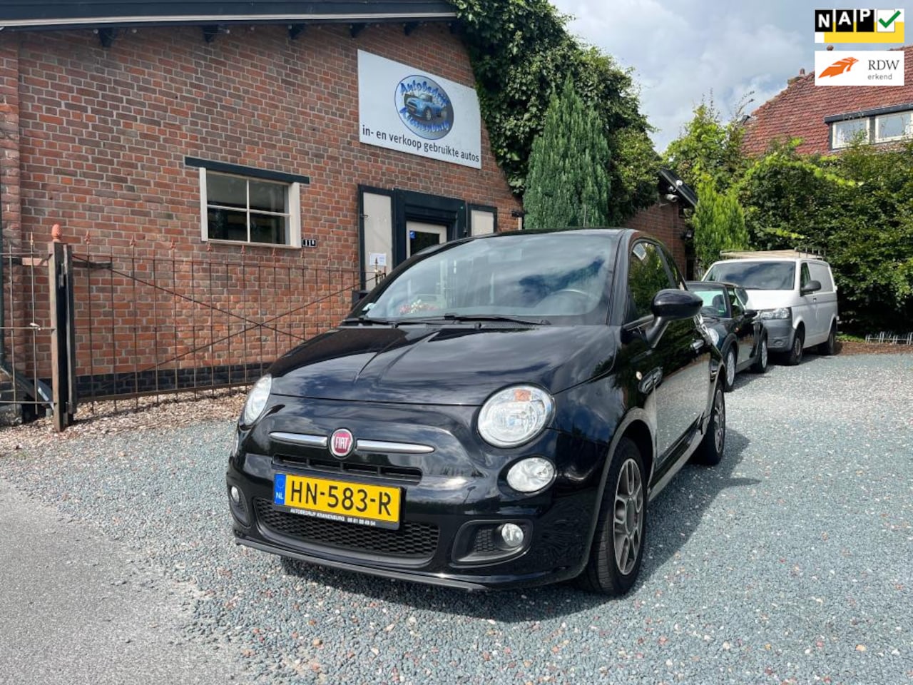 Fiat 500 - 1.2 Lounge 1.2 Lounge ( Airco + Elektrische ramen ) - AutoWereld.nl