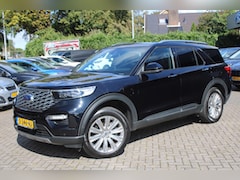 Ford Explorer - Platinum 3.0 V6 EcoBoost PHEV 457pk Automaat, Trekhaak, Fabrieksgarantie 2-2027 of 80.000k