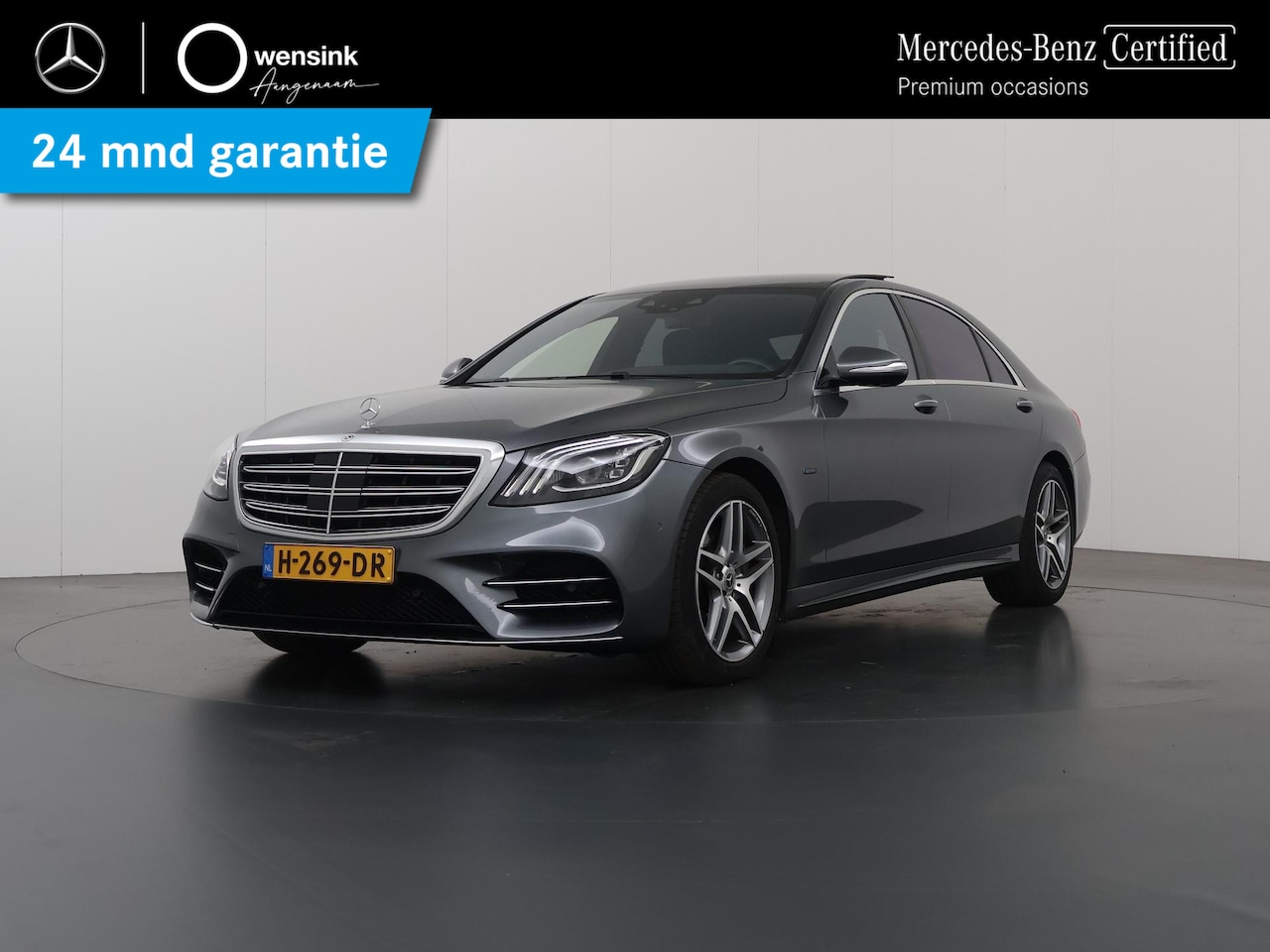 Mercedes-Benz S-klasse - 560 e Lang Premium Plus | Parkeercamera | Panoramadak |  Adaptieve Cruise Control | Keyles - AutoWereld.nl