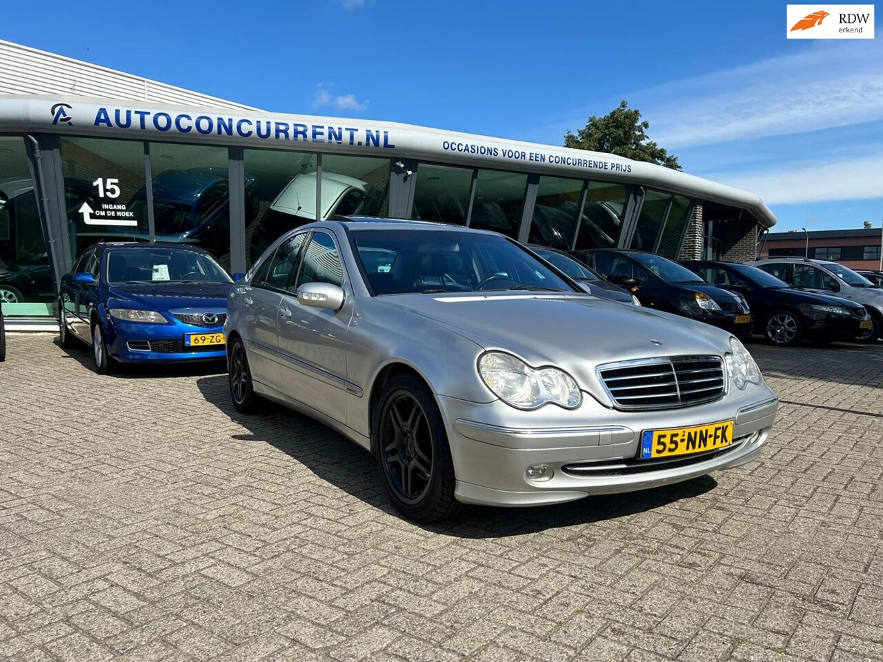 Mercedes-Benz C-klasse - 320 Elegance 320 Elegance, Automaat, Nieuwe APK, Leder, Inruil mogelijk. - AutoWereld.nl