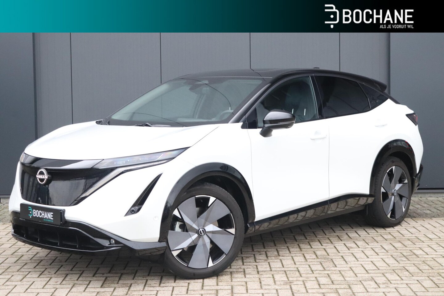 Nissan Ariya - 91 kWh e-4ORCE Evolve |Lederen Bekleding|Stoel-Koeling/Verwarming|Pro-pilot|1500kg Trekgew - AutoWereld.nl