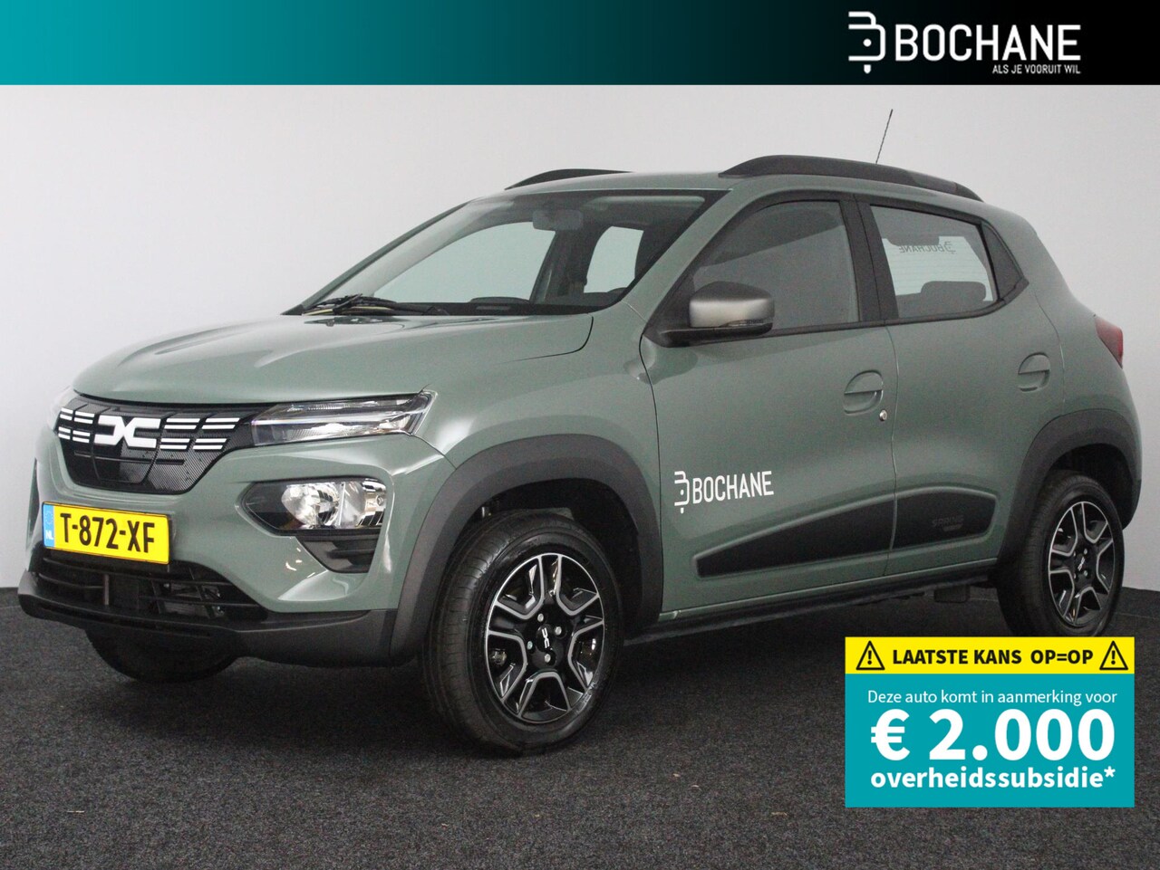 Dacia Spring - Expression 27 kWh | Navi | Airco | DC-lader | PDC + Camera | Apple Carplay/Android Auto - AutoWereld.nl