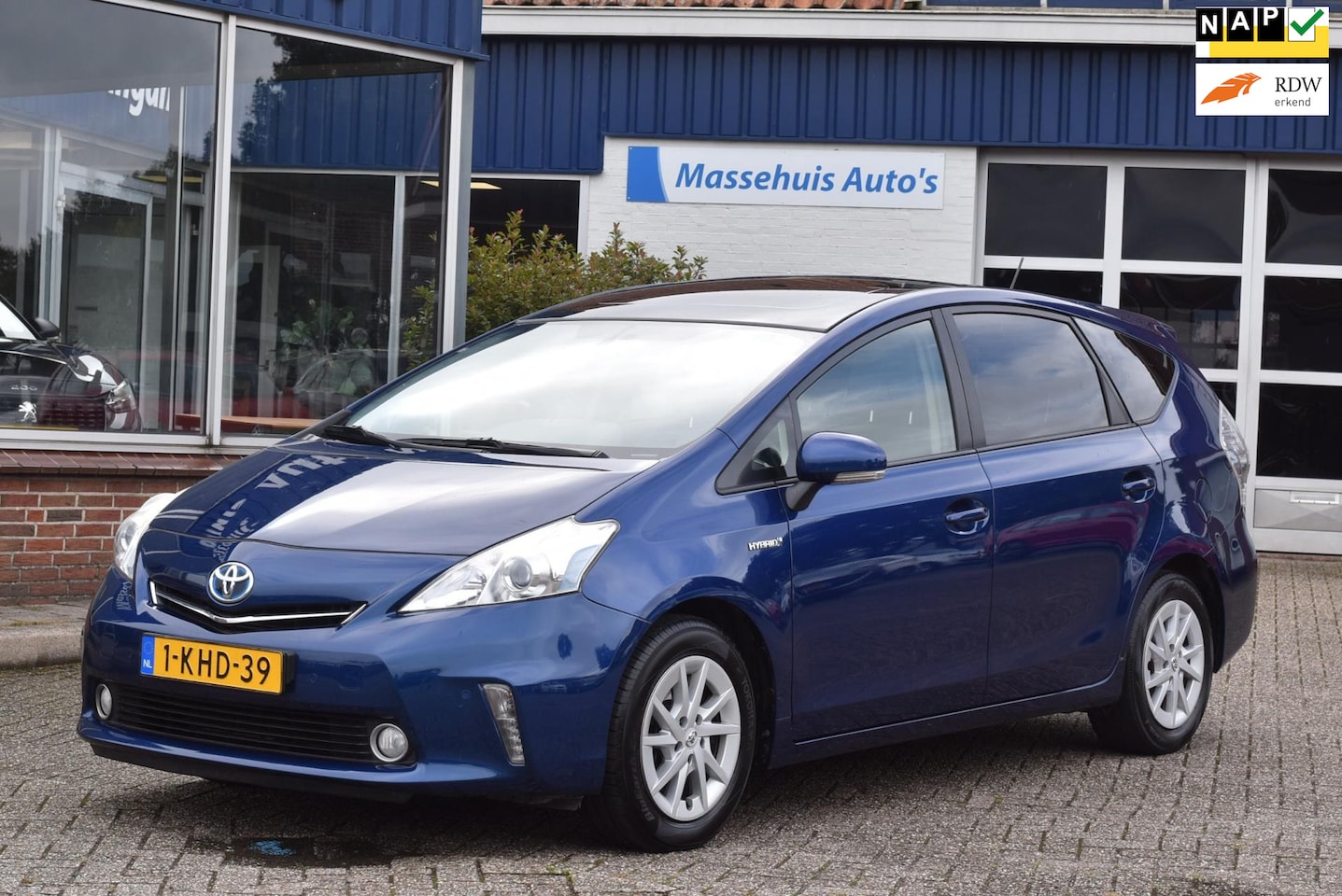 Toyota Prius Wagon - 1.8 Aspiration 7-persoons Panoramadak LED Navi Cruise Clima PDC 2e eig. Nwe APK - AutoWereld.nl