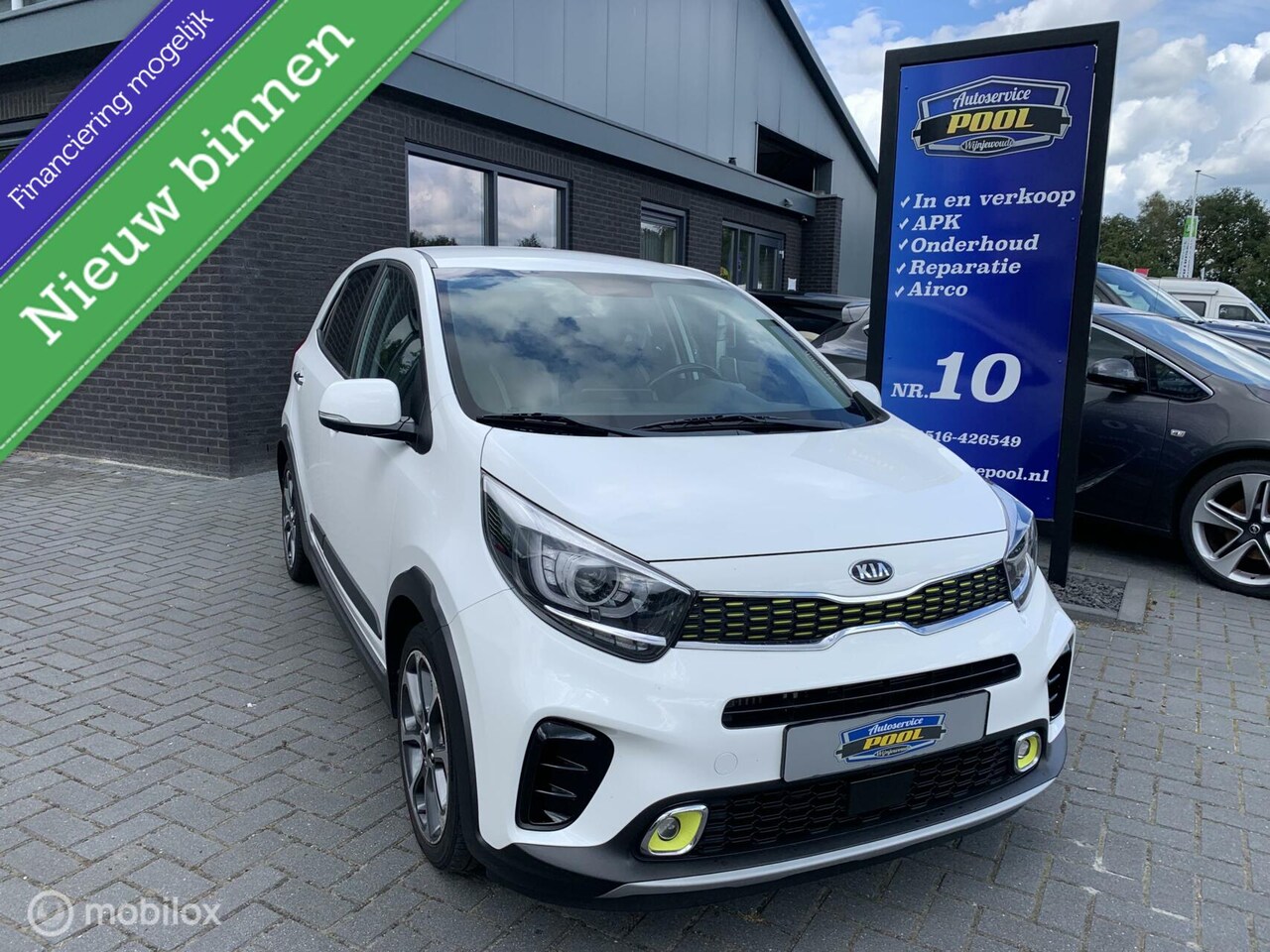 Kia Picanto - 1.0 T-GDI X-Line C/C|Clima|NAVI|Camera|Keyless - AutoWereld.nl