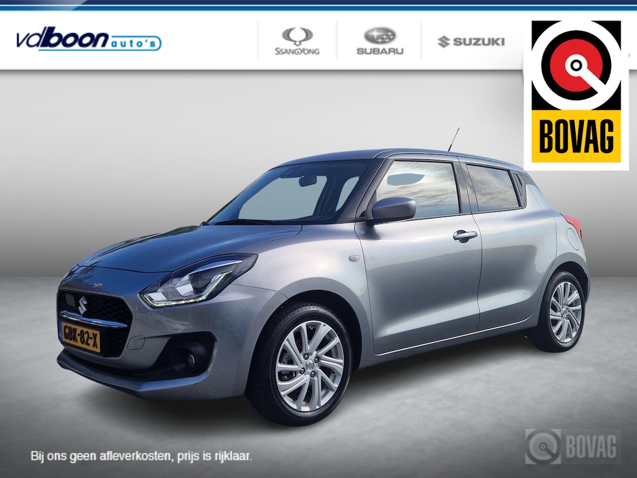 Suzuki Swift - 1.2 Select Smart Hybrid NAVI | CRUISE | PDC | LMV | rijklaarprijs !! - AutoWereld.nl