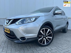 Nissan Qashqai - 1.2 Tekna Pano, Leer, Navi, Aut, NL auto