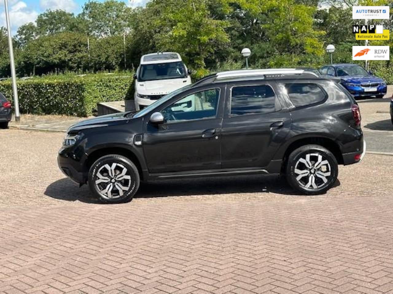 Dacia Duster - 1.0 TCe Bi-Fuel Prestige 1.0 TCe Bi-Fuel Prestige,bj.2022,kleur:zwart,climate,navigatie,NAP met 74074 km.en APK tot - AutoWereld.nl