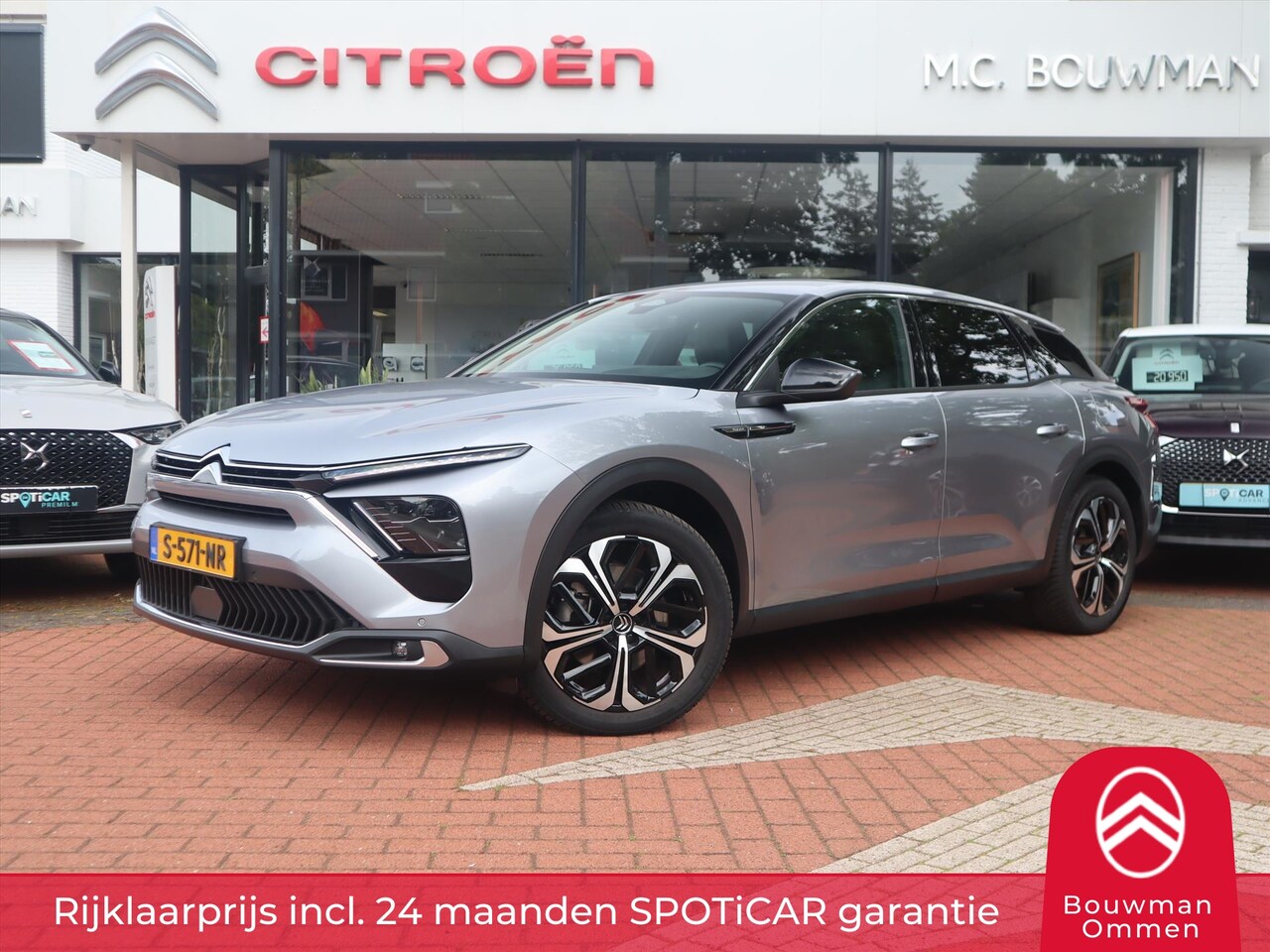 Citroën C5 X - Plug-In Hybrid 225PK ë-EAT8 Automaat Business Plus, Rijklaarprijs | Navigatie | Camera | D - AutoWereld.nl