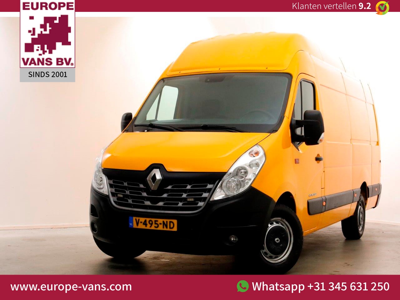 Renault Master - T35 2.3 dCi 164pk E6 L3H3 RWD Energy Airco/Navi/Camera 05-2018 - AutoWereld.nl