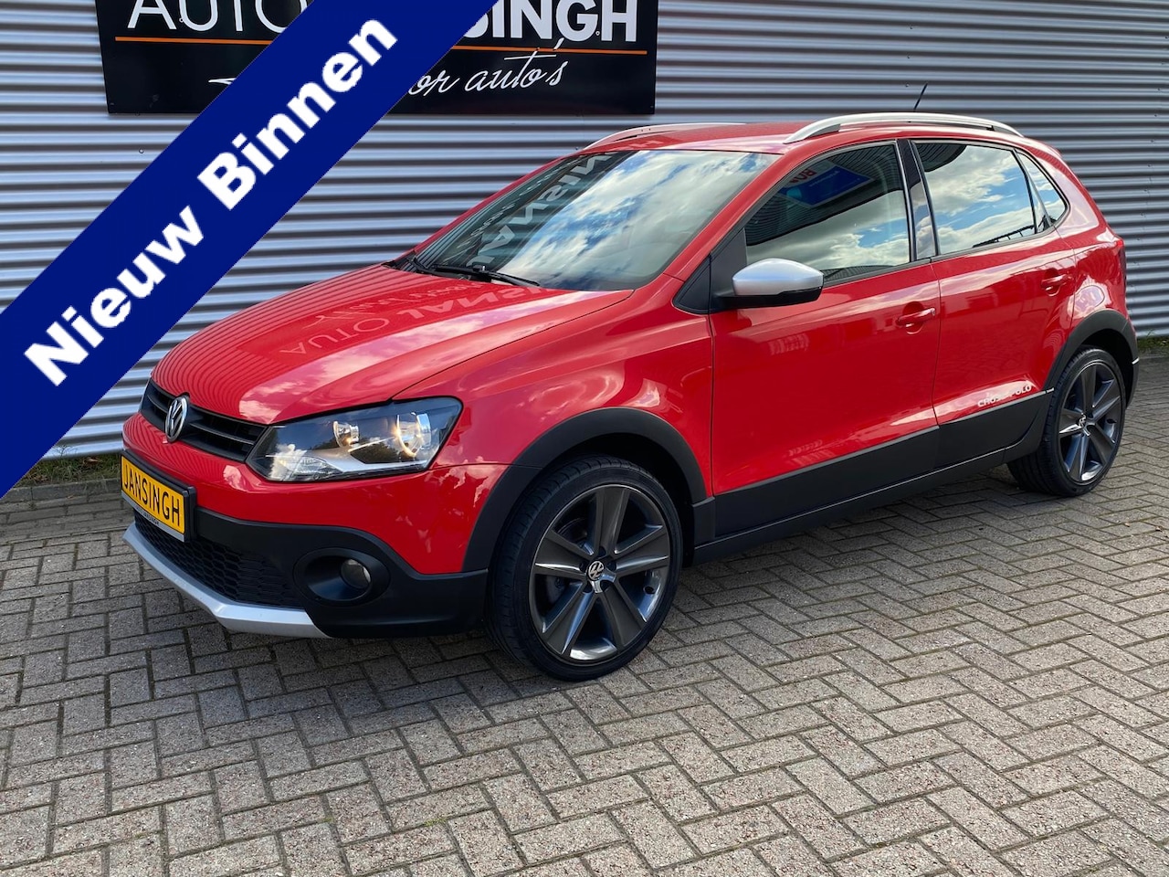 Volkswagen Polo - 1.2-12V Cross | Cruise control | Airco | LM Velgen | RIJKLAARPRIJS INCL 12 MAANDEN GARANTI - AutoWereld.nl