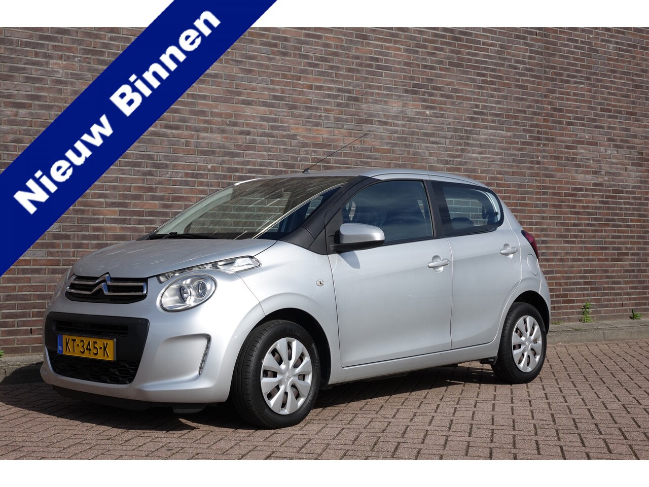 Citroën C1 - 1.0 e-VTi Feel 1.0 e-VTi Feel, ZILVER METALLIC, AIRCO, 5 DEURS, KEURIGE AUTO - AutoWereld.nl