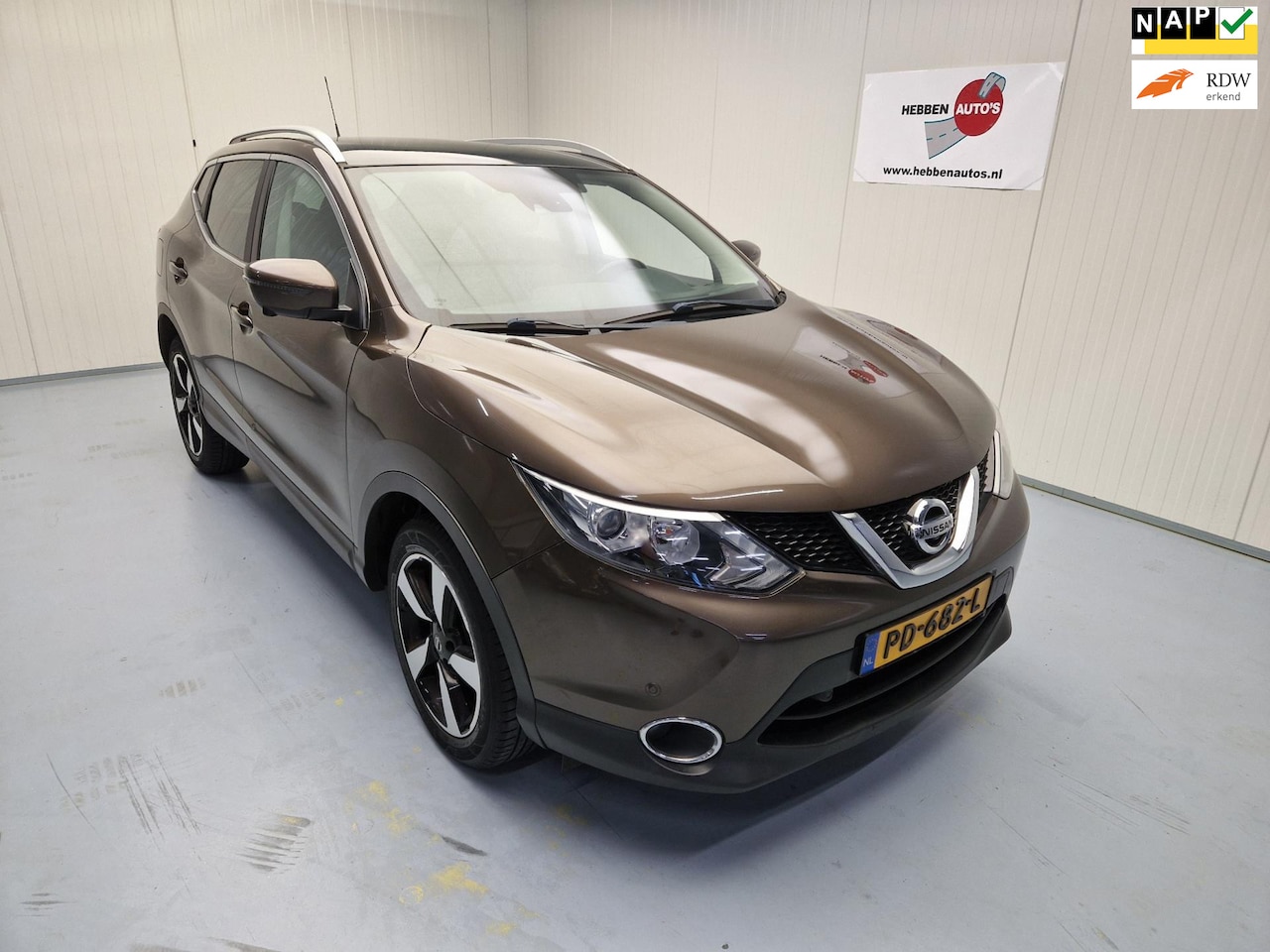 Nissan Qashqai - 1.2 N-Connecta Automaat Navi Camera Airco Pano Dak Cruise Control Alu - AutoWereld.nl