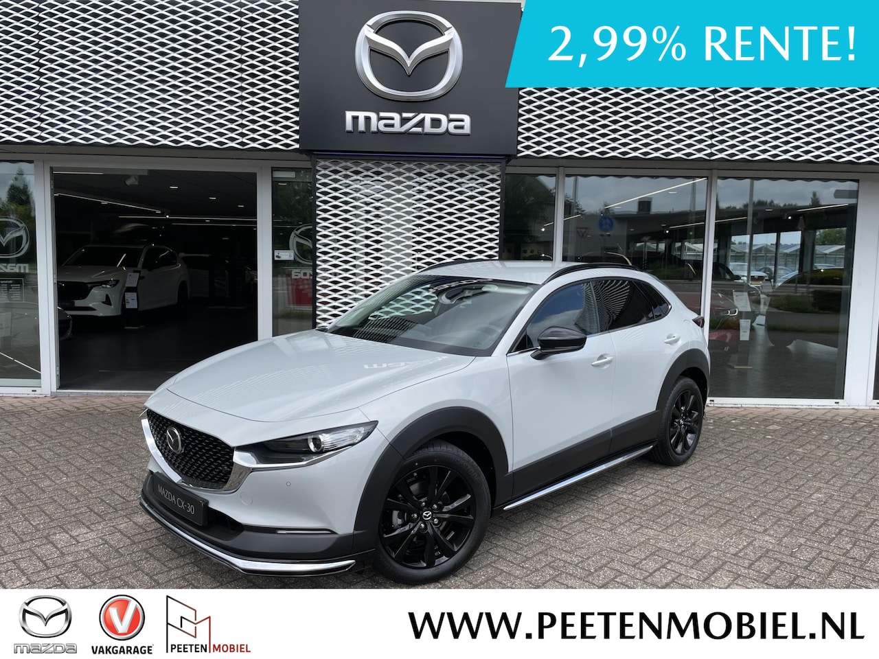 Mazda CX-30 - 2.0 e-SkyActiv-G M Hybrid homura | €6,000,- KORTING | € 4,160,- accessoires | NIEUW | NL A - AutoWereld.nl