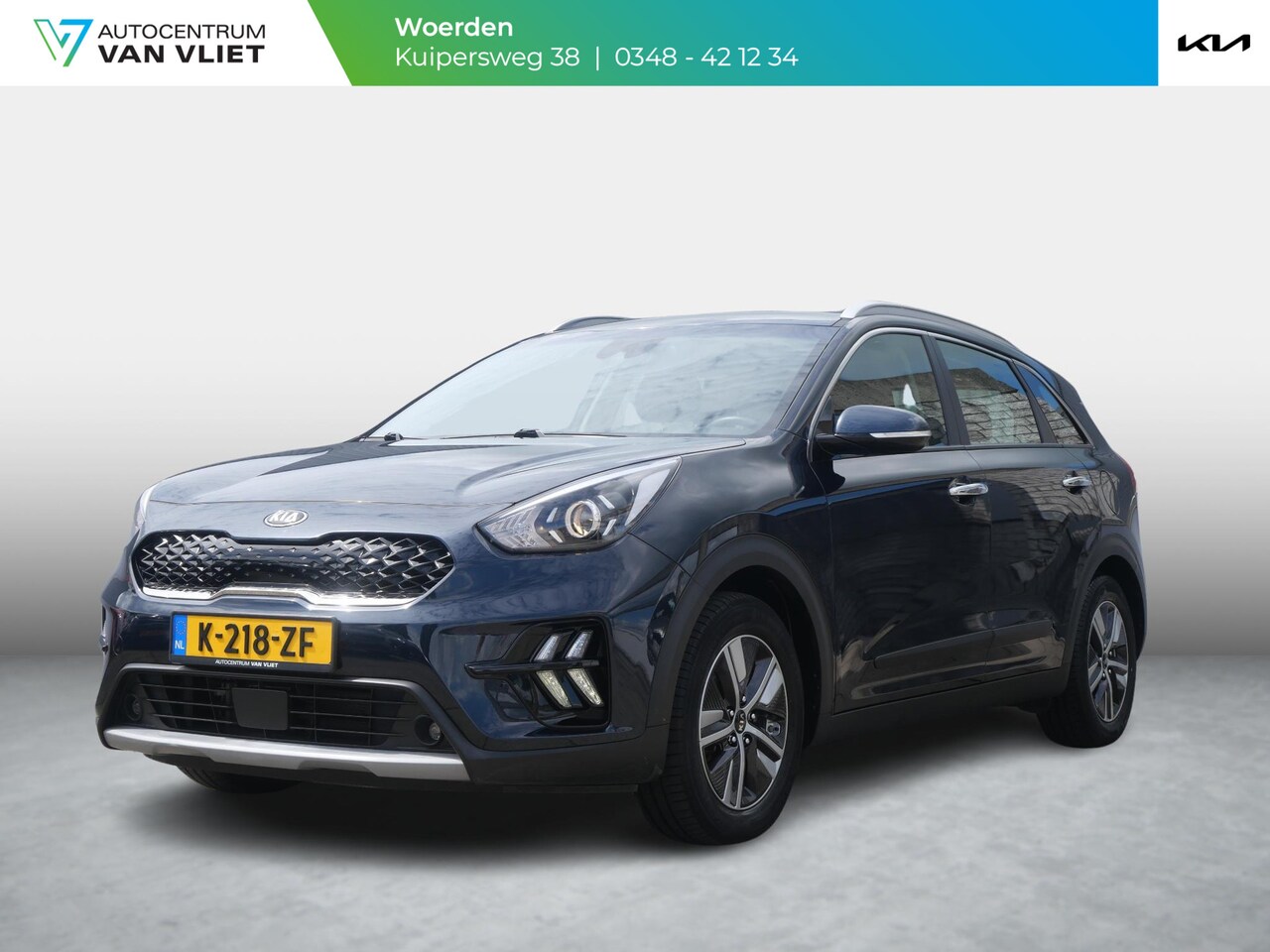 Kia Niro - 1.6 GDi Hybrid DynamicLine | Trekhaak | Navi | Clima | Camera | Cruise | Carplay - AutoWereld.nl