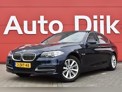 BMW 5-serie - 518d Executive Bi-Xenon | Leder | Trekhaak | Navi | Clima | Cruise | PDC V+A | LMV