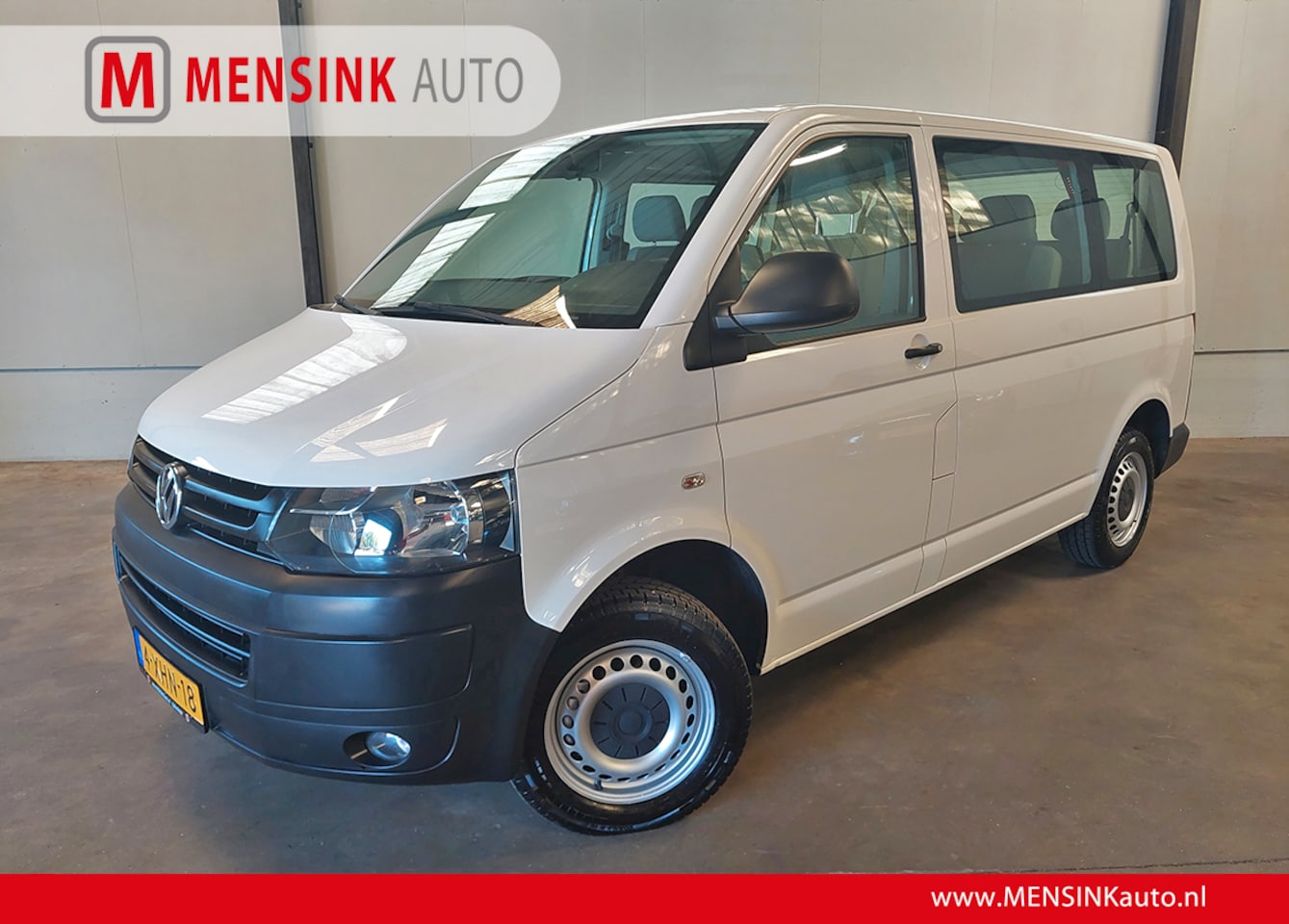 Volkswagen Transporter Kombi - 2.0 TDI MARGE 9 PERS AIRCO L1H1 - AutoWereld.nl