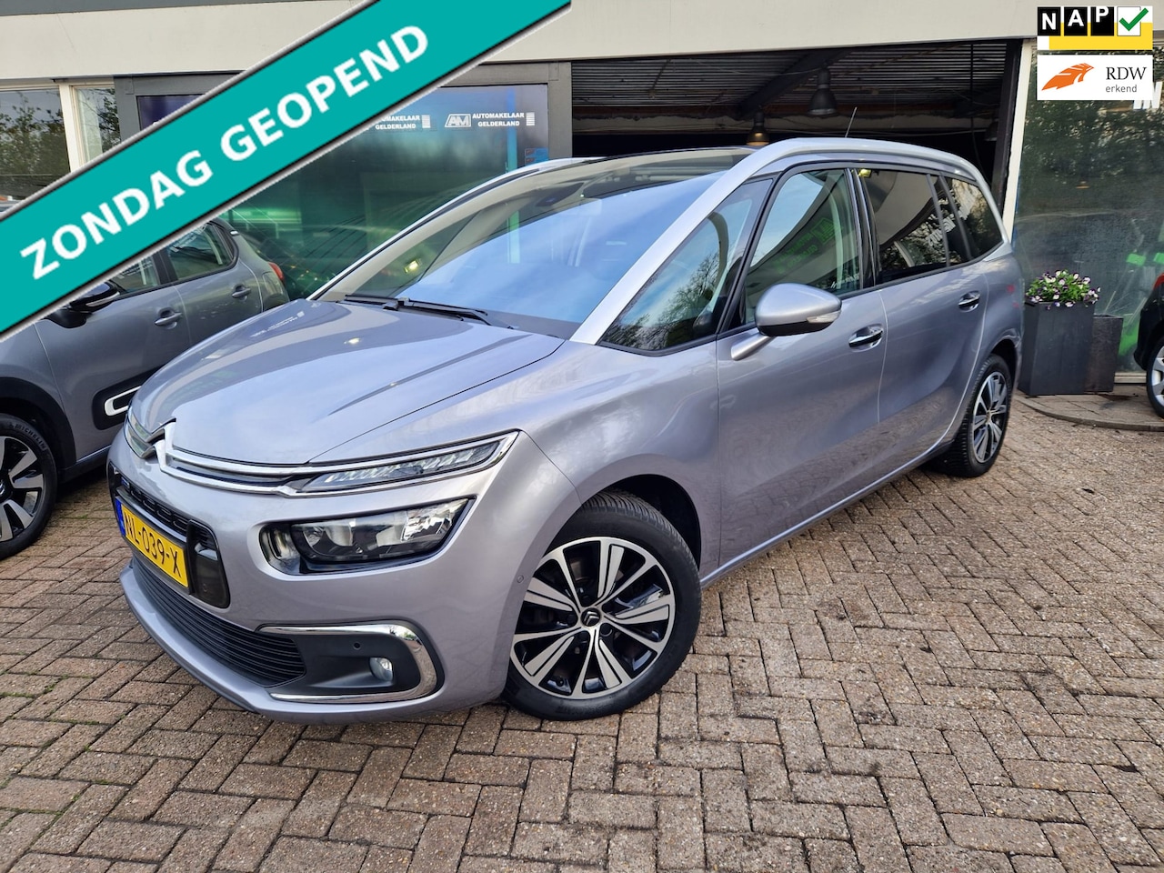 Citroën Grand C4 Picasso - 1.2 PureTech Feel | AUTOMAAT | 2E EIGENAAR | 12 MND GARANTIE | NAVI | 7 PERSOONS | - AutoWereld.nl