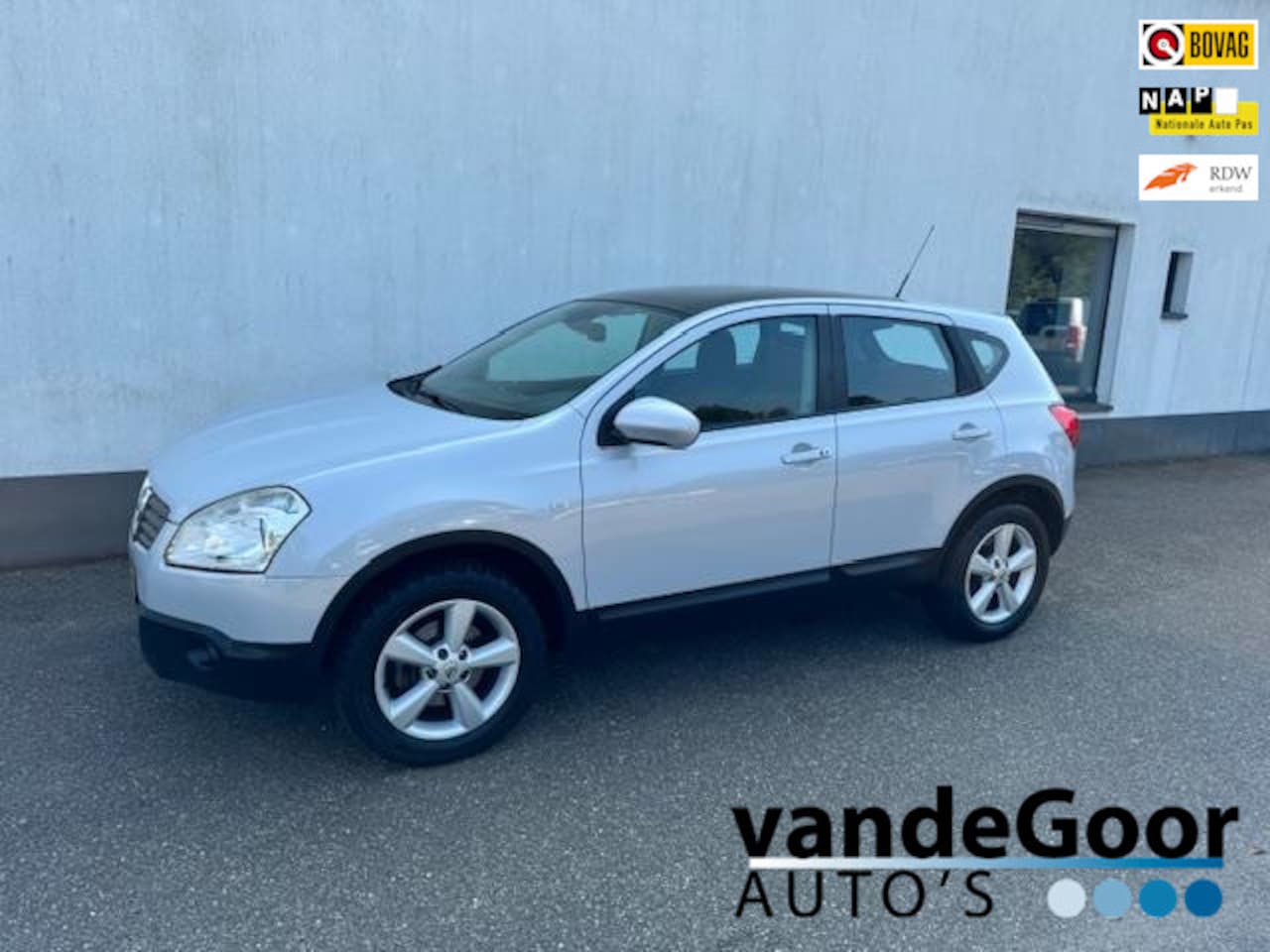 Nissan Qashqai - 2.0 Acenta 4WD 2.0 Acenta 4WD, '07, 190000 km, acc, cc en panorama-dak ! - AutoWereld.nl