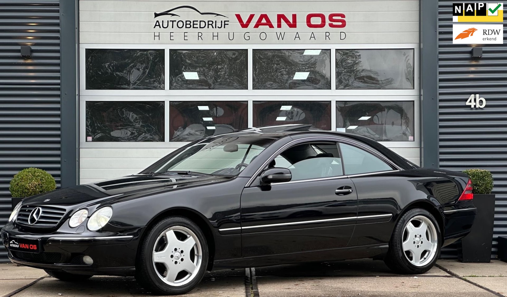 Mercedes-Benz CL-klasse - NIEUWSTAAT/ YOUNG TIMER/ FULL OPTION - AutoWereld.nl