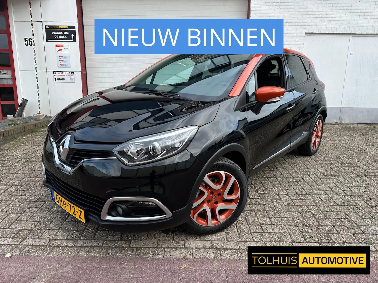 Renault Captur - 1.2 TCe | Luxe Edition Black & Orange' - AutoWereld.nl