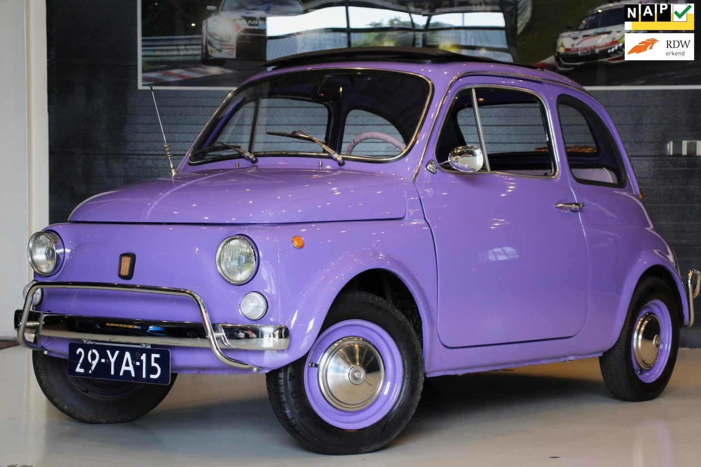 Fiat 500 - 500 R - OLDTIMER - UNIEK - TOPSTAAT - AutoWereld.nl