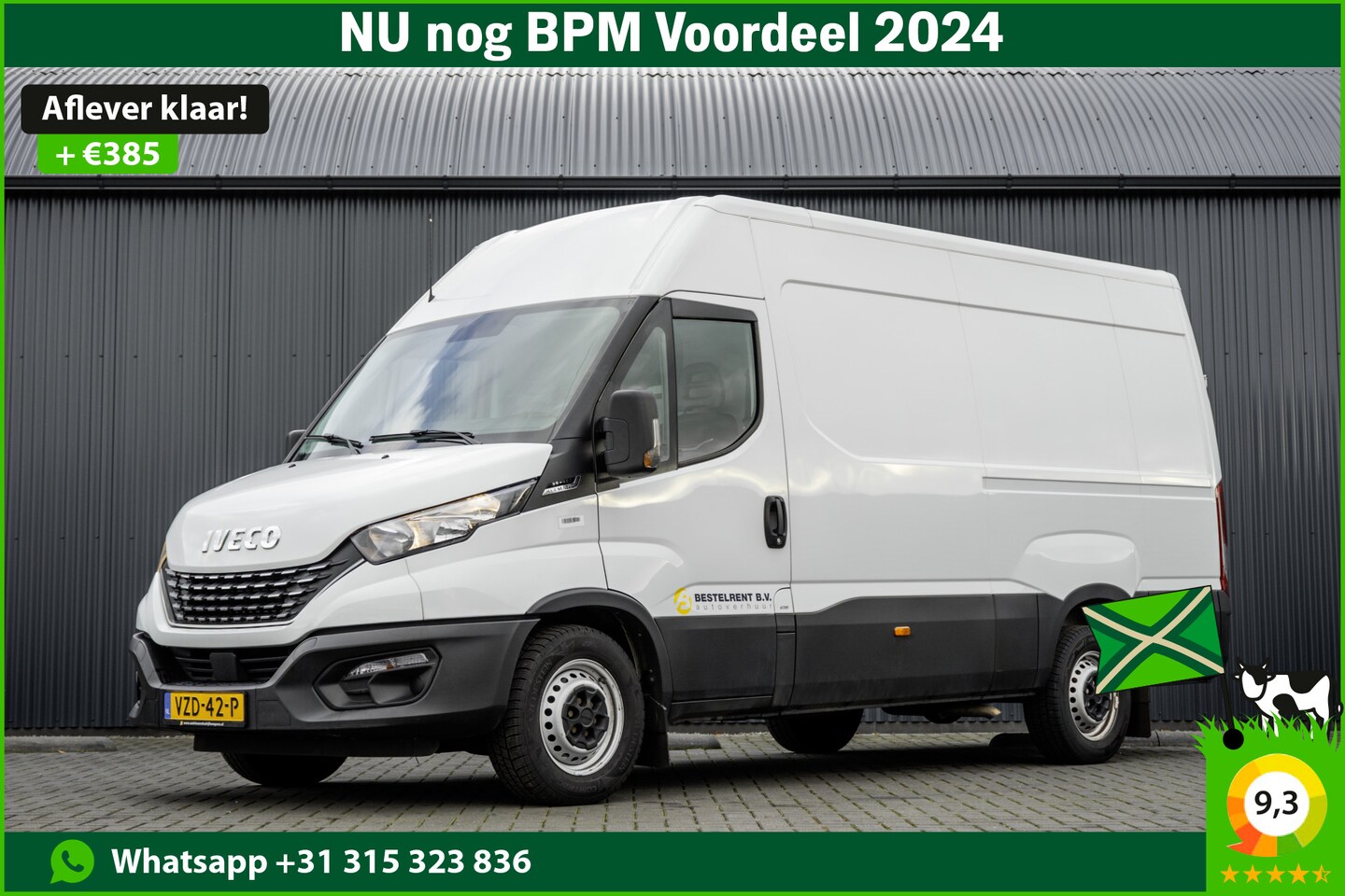 Iveco Daily - **35S16V 2.3 L2H2 | Automaat | 157 PK | Trekhaak: 3500 KG | MF Stuur | 3-Persoons** - AutoWereld.nl