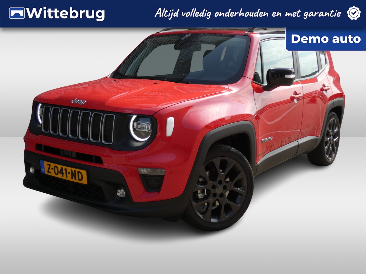 Jeep Renegade - 1.5T 130 PK e-Hybrid Altitude Camera | Navigatie | Apple Carplay | 19 inch Velgen - AutoWereld.nl