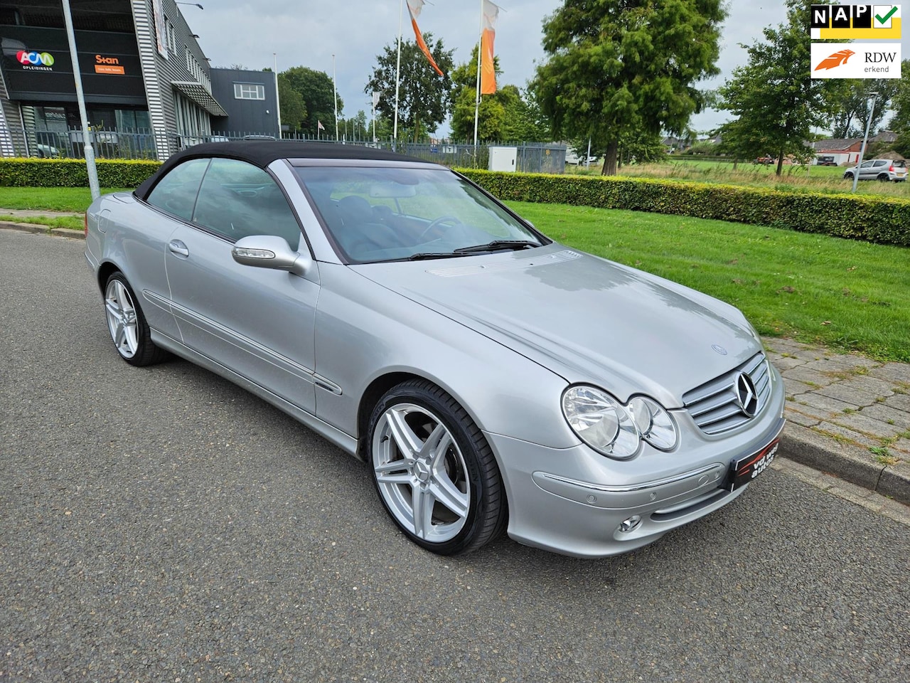 Mercedes-Benz CLK-klasse Cabrio - Mercedes-Benz CLK-klasse Cabrio 200 K. Elegance - AutoWereld.nl