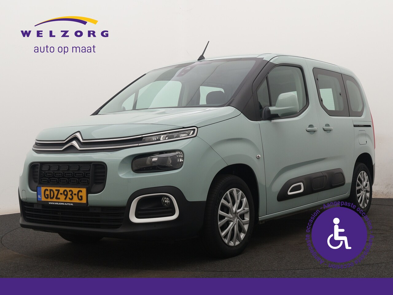 Citroën Berlingo - 1.2 PureTech Live Ingepland voor nieuwe bodemverlaging t.b.v. rolstoelvervoer (Prijs incl. - AutoWereld.nl