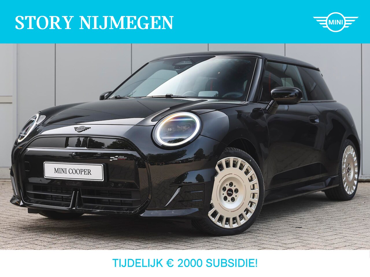 MINI Cooper - Hatchback E / JCW / Pakket XL / 18 inch JCW Lap Spoke 2-tone - AutoWereld.nl