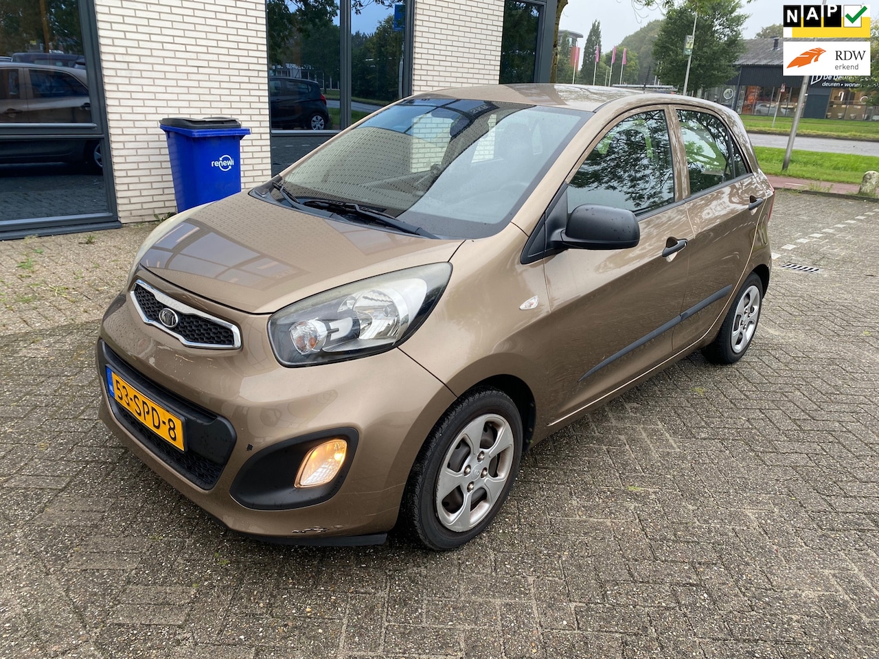 Kia Picanto - 1.0 CVVT Comfort Pack / 1 JAAR APK / AIRCO / NAP / BOEKJES / HIER EN DAAR KLEINE GEBRUIKER - AutoWereld.nl