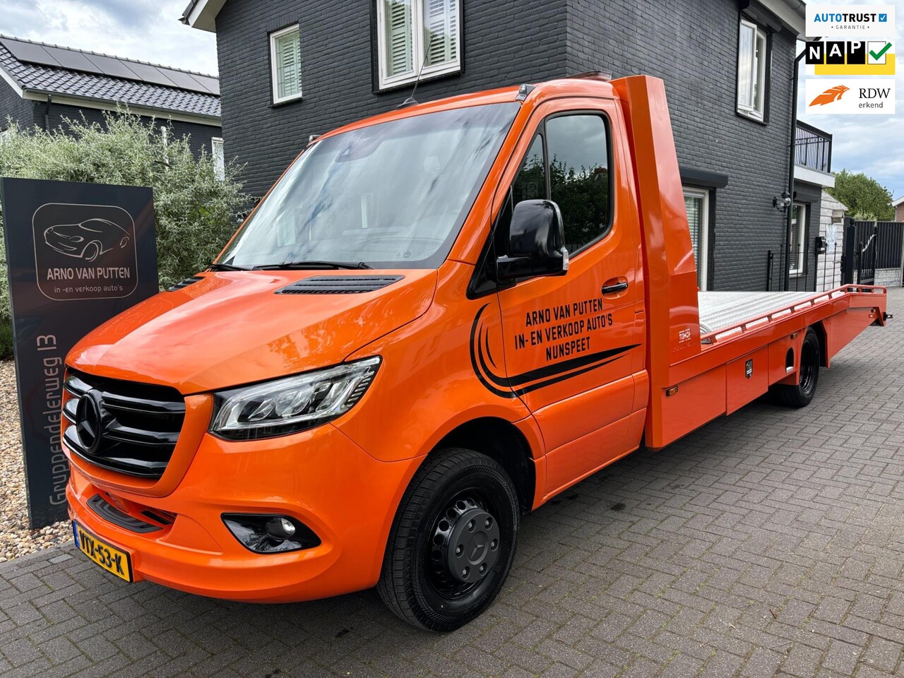 Mercedes-Benz Sprinter - 519 CDI Tijhof Autotransporter / Autoambulance - AutoWereld.nl