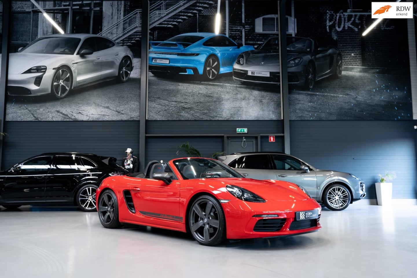 Porsche 718 Boxster - T 2.0 T Km stand 34055 - AutoWereld.nl