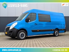 Opel Movano - 2.3 BiTurbo L3H3 163PK DUBBELE CABINE CLIMATE CARPLAY 2500KG TREKHAAK 1E EIGENAAR