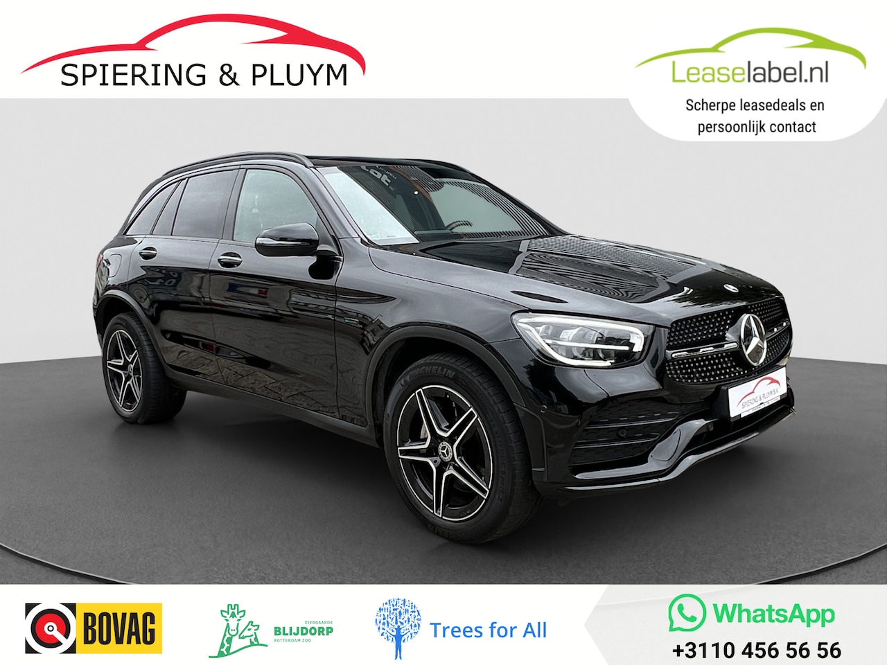 Mercedes-Benz GLC-klasse - 300e 4MATIC | AMG | Pano | Leder | Trekhaak - AutoWereld.nl