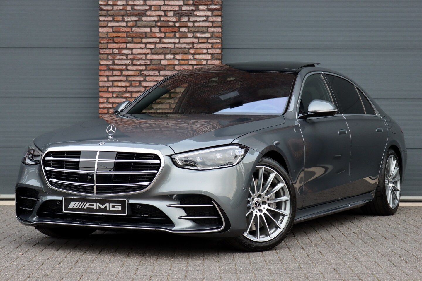 Mercedes-Benz S-klasse - 580 e 4MATIC Lang AMG Line Aut9, Plug-in Hybride, Luchtvering, Panoramadak, Distronic+, Bu - AutoWereld.nl