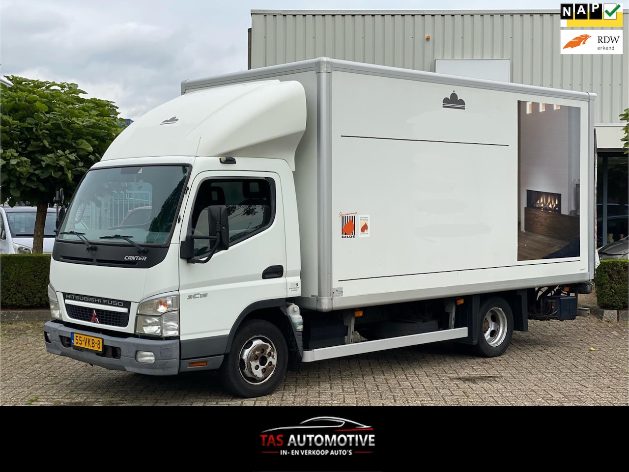 Mitsubishi Canter - 3C15 3.0 DI 335 1e EIG/BAKWAGEN/LAADKLEP - AutoWereld.nl