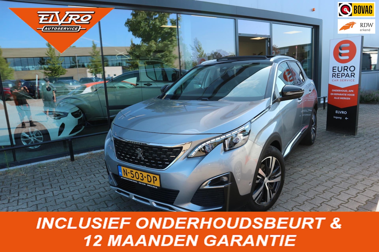 Peugeot 3008 - 1.2 PureTech Allure AUTOMAAT LEDER PANORAMA KEYLESS LED CAMERA V+A RIJKLAARPRIJS!! - AutoWereld.nl