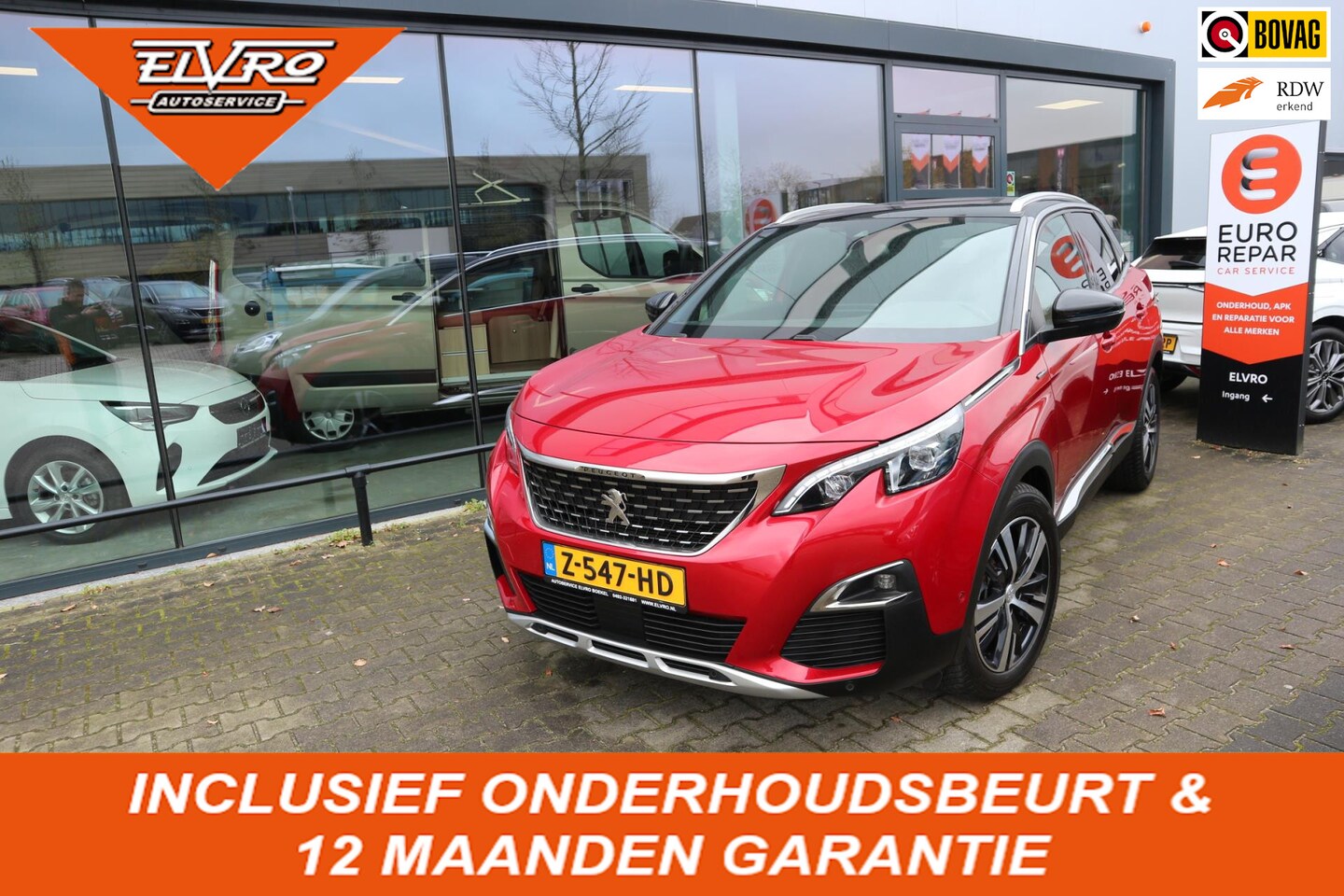 Peugeot 3008 - 1.2 PureTech GT Line NAVI PANORAMADAK LED CRUIS CLIMA PDC V+A RIJKLAARPRIJS!! - AutoWereld.nl