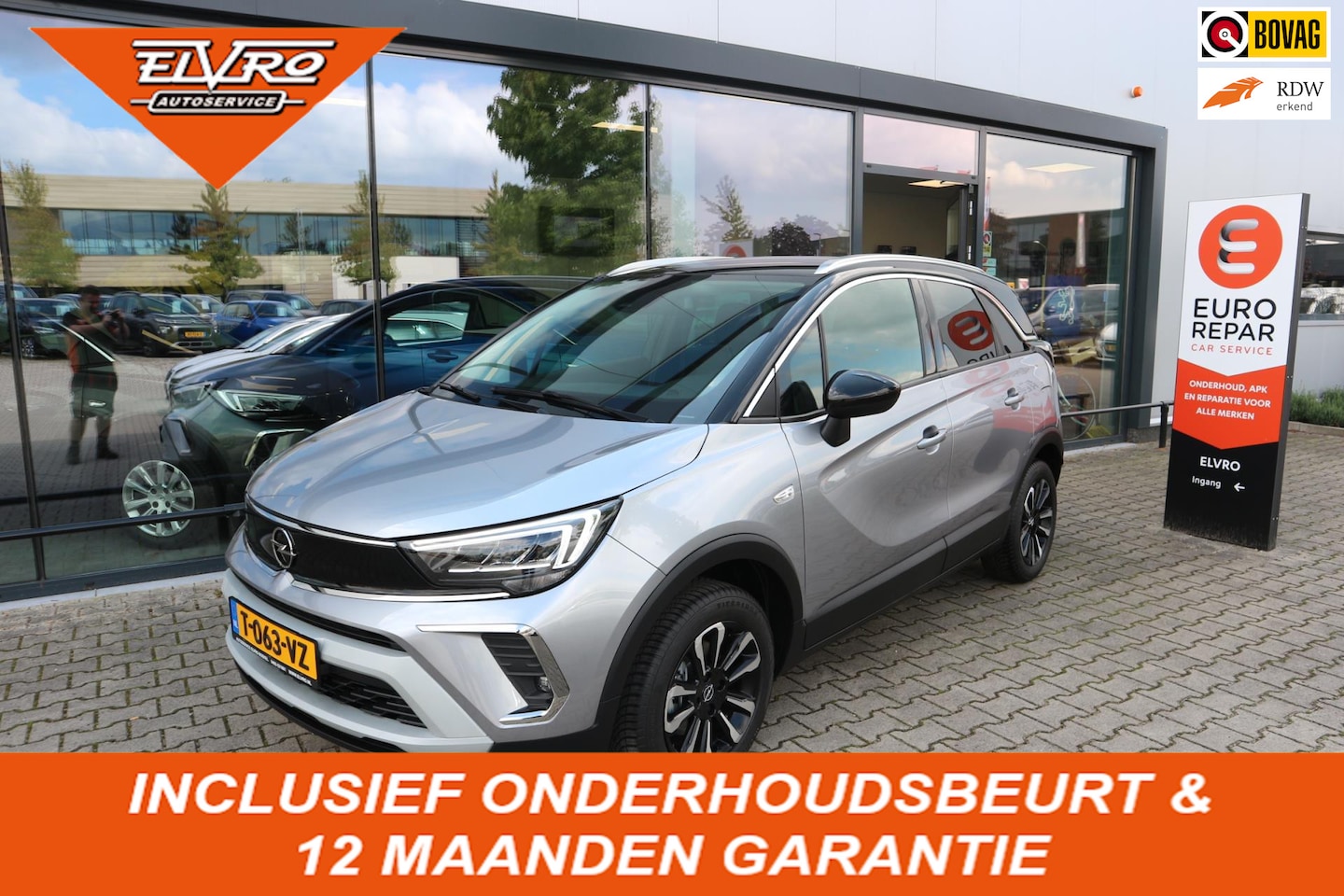 Opel Crossland - 1.2 Turbo Elegance CLIMA CRUISE LMV CARPLAY STOEL/STUURVERW!! - AutoWereld.nl