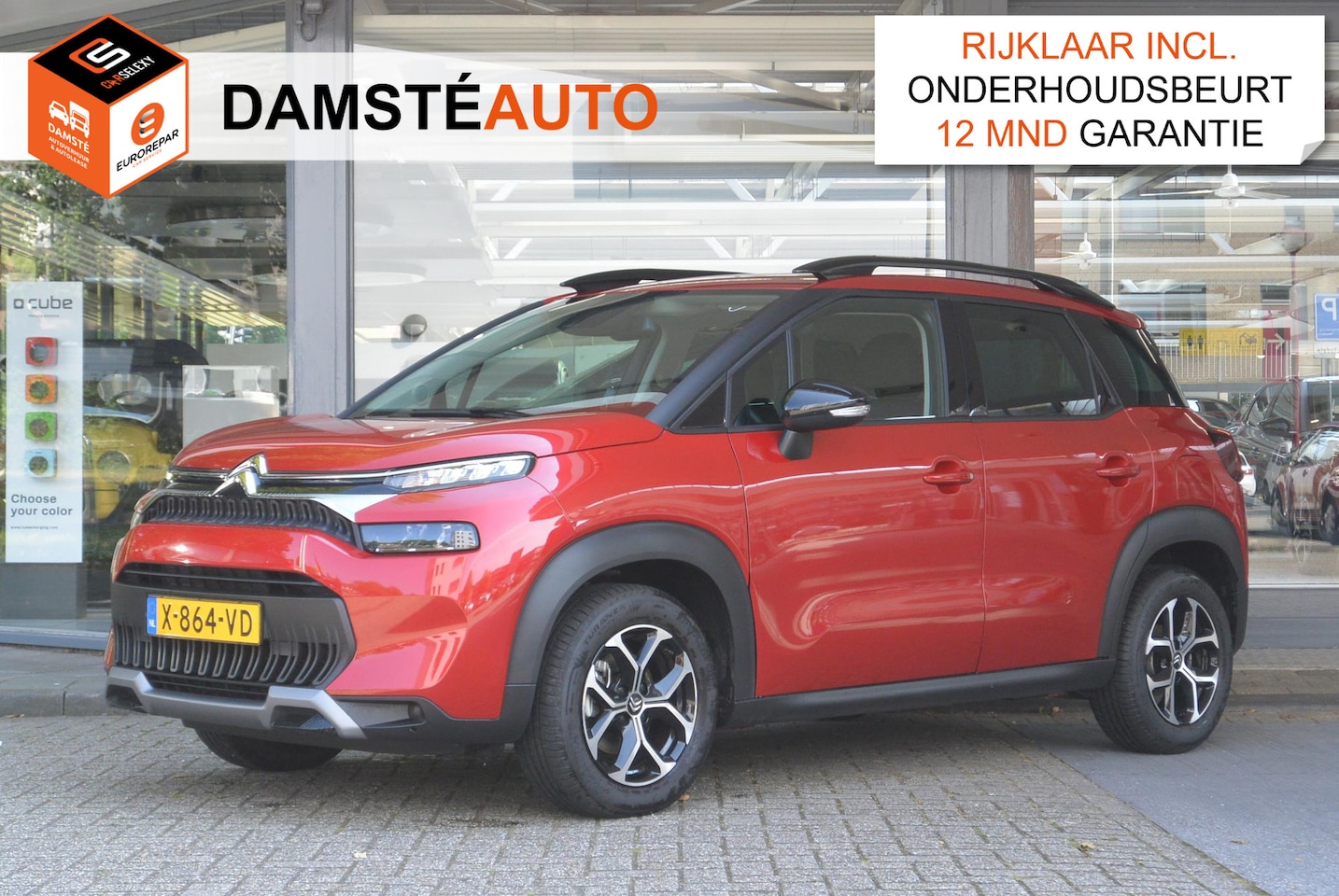 Citroën C3 Aircross - PureTech 110pk Plus │ Pack Easy Tech │ Connect Nav DAB+ - AutoWereld.nl